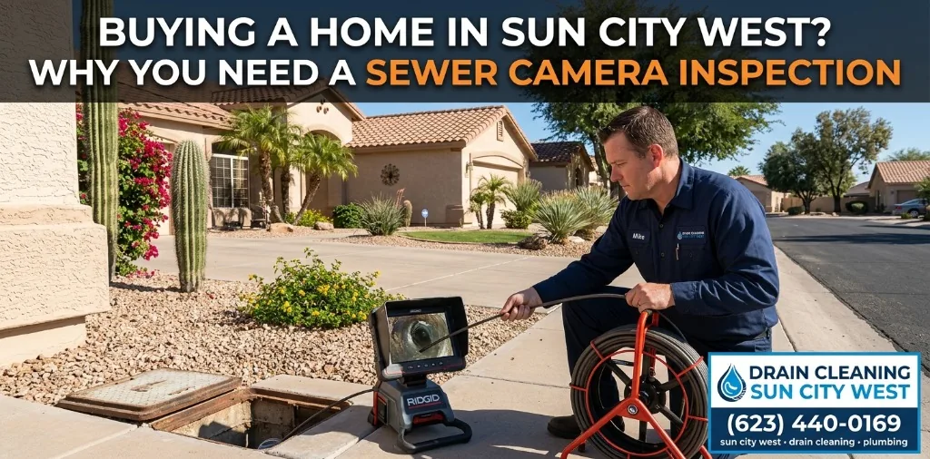Buying a Home in Sun City West? Why You Need a Sewer Camera Inspection